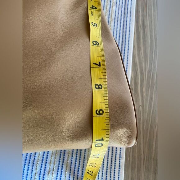 FRAME  Women's Bag Ilona Hamer Tan Leather  Shoulder Bag Made In Ítaly NWT - Picture 12 of 16